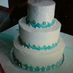 cake with waves